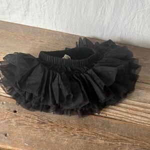 Chic Black Tulle Skirt
